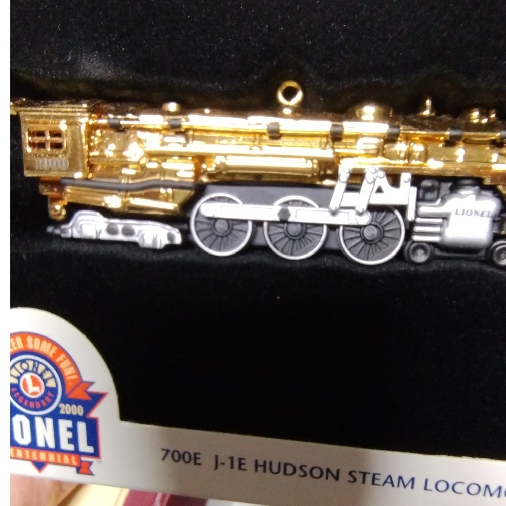 Hallmark Keepsake Lionel 100th Anniversary 700E Hudson‎ Train Ornament 2000